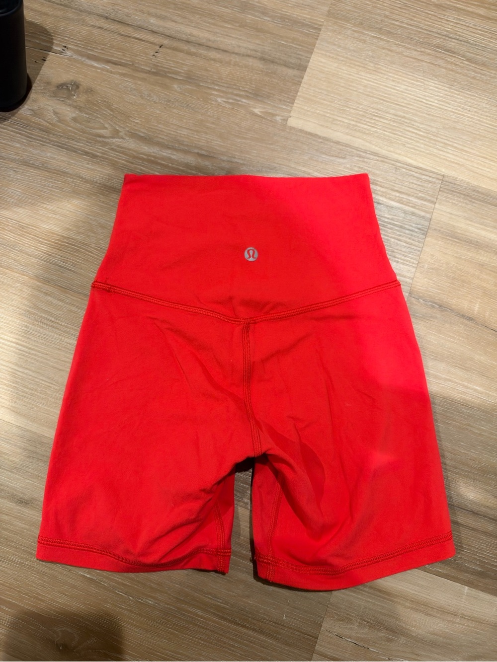lululemon athletica Red High-Rise Women's Bike Shorts